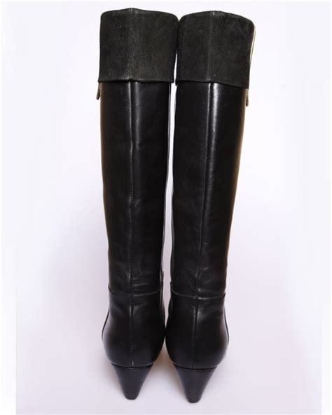 vintage dior boots|christian dior riding boots.